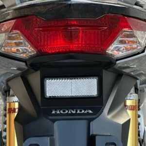 ทับทิมสะท้อนแสงท้ายรถ Honda Wave 125i สีขาว ไฟแต่ง