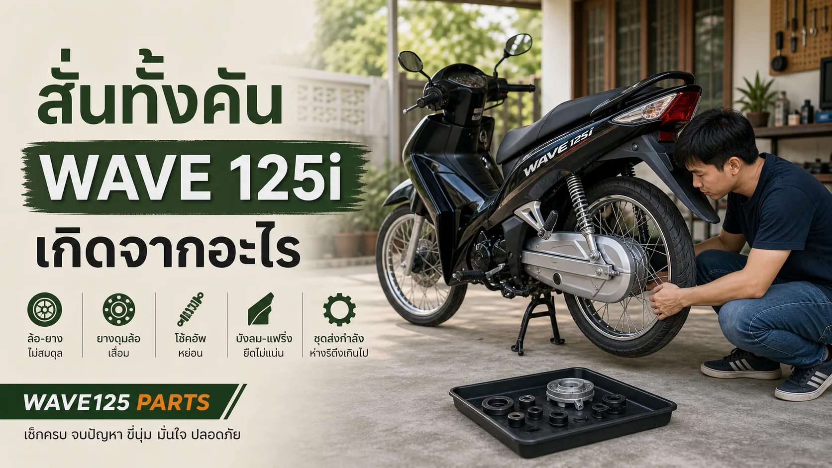 Wave 125i สั่นทั้งคัน