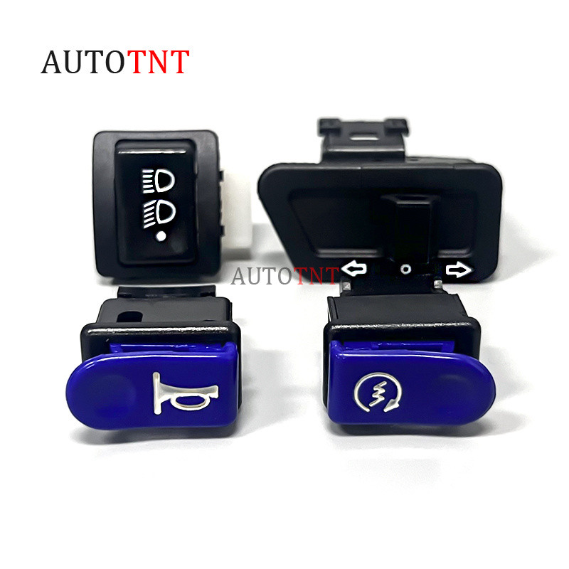 สวิกไฟ สวิทซ์ไฟ ไฟเลี้ยว สตาร์ท แตร ไฟสูง ต่ำ HONDA WAVE 125I 125S รุ่นไฟเลี้ยวบังลม ปี 05-2010