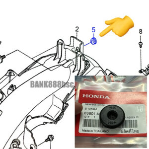 ยางรองเรือนไฟท้าย Honda Wave125i / Wave110i 83601-MN5-000