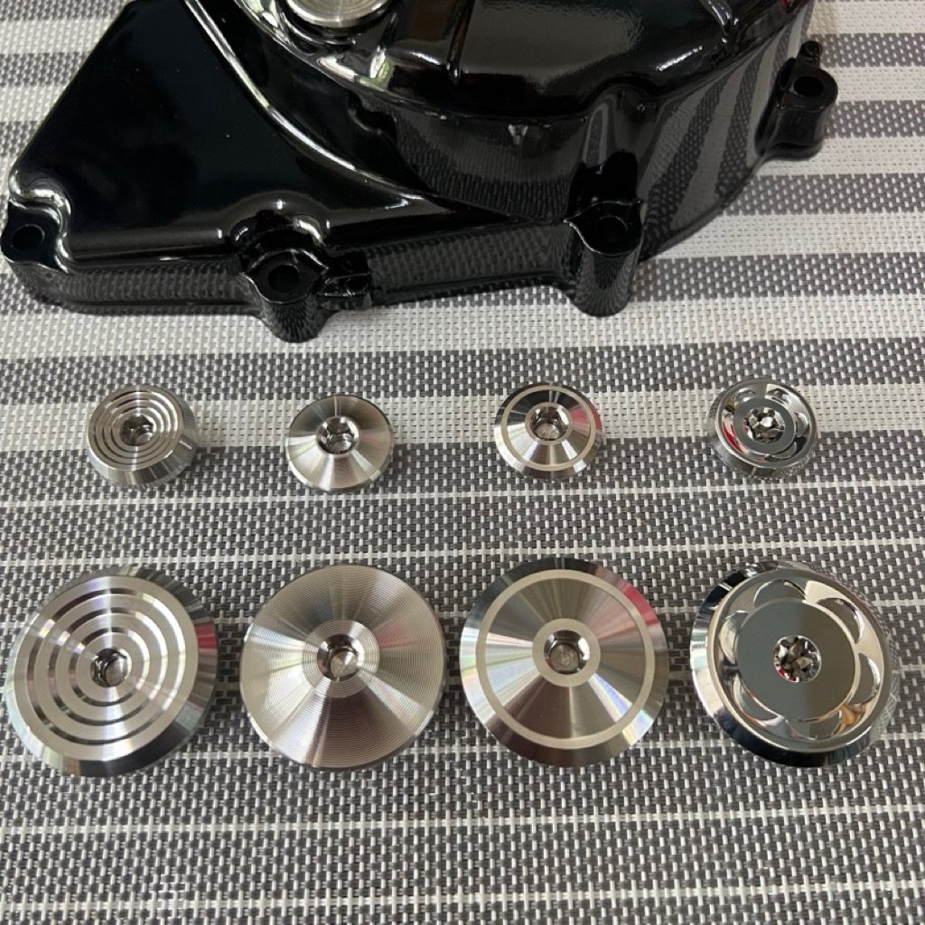 อุดจานไฟสแตนเลส‼️ใส่Honda เวฟ125IRSบังลม หัวเถิก หัวแหลม ปลาวาฬ (ตัวเก่า/ตัวใหม่)MSXโซนิคเวฟ100