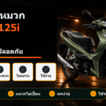 ที่แขวนหมวก Wave 125i