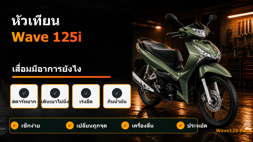 หัวเทียน Wave 125i